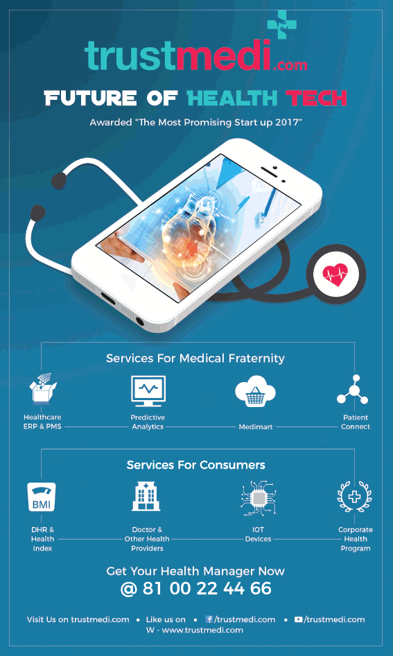 Trustmedi Com Future For Health Tech Services For Mecial Fraternity Ad