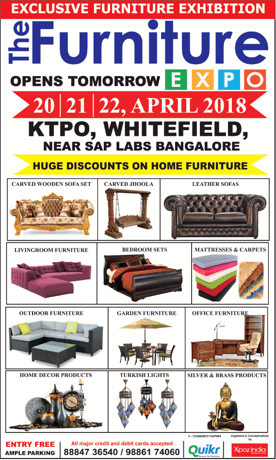 The Furniture Expo 20th 21st And 22nd April Ad Advert Gallery