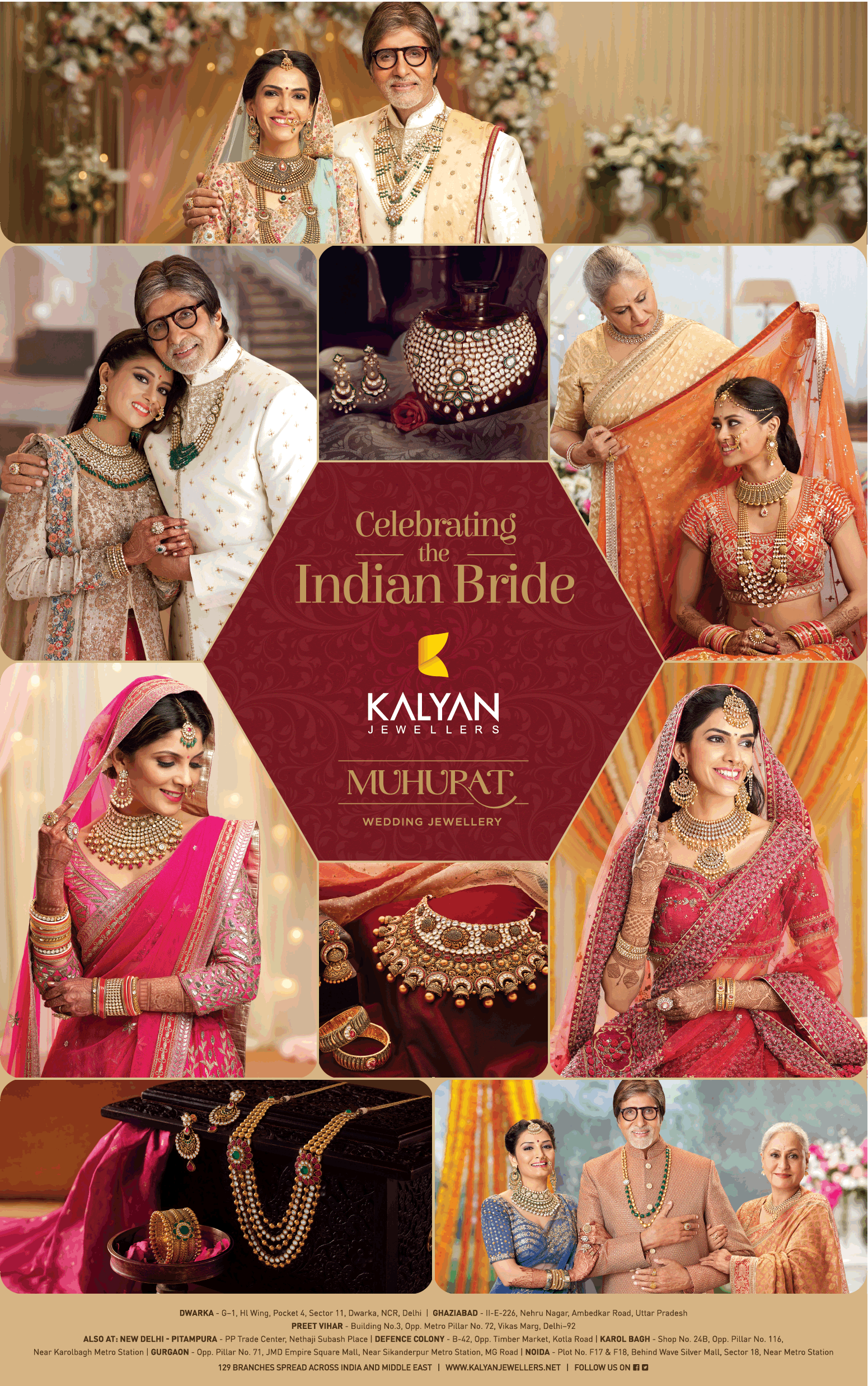 Kalyan Jewellers Celebrating The Indian Bride Ad Times Of India Delhi