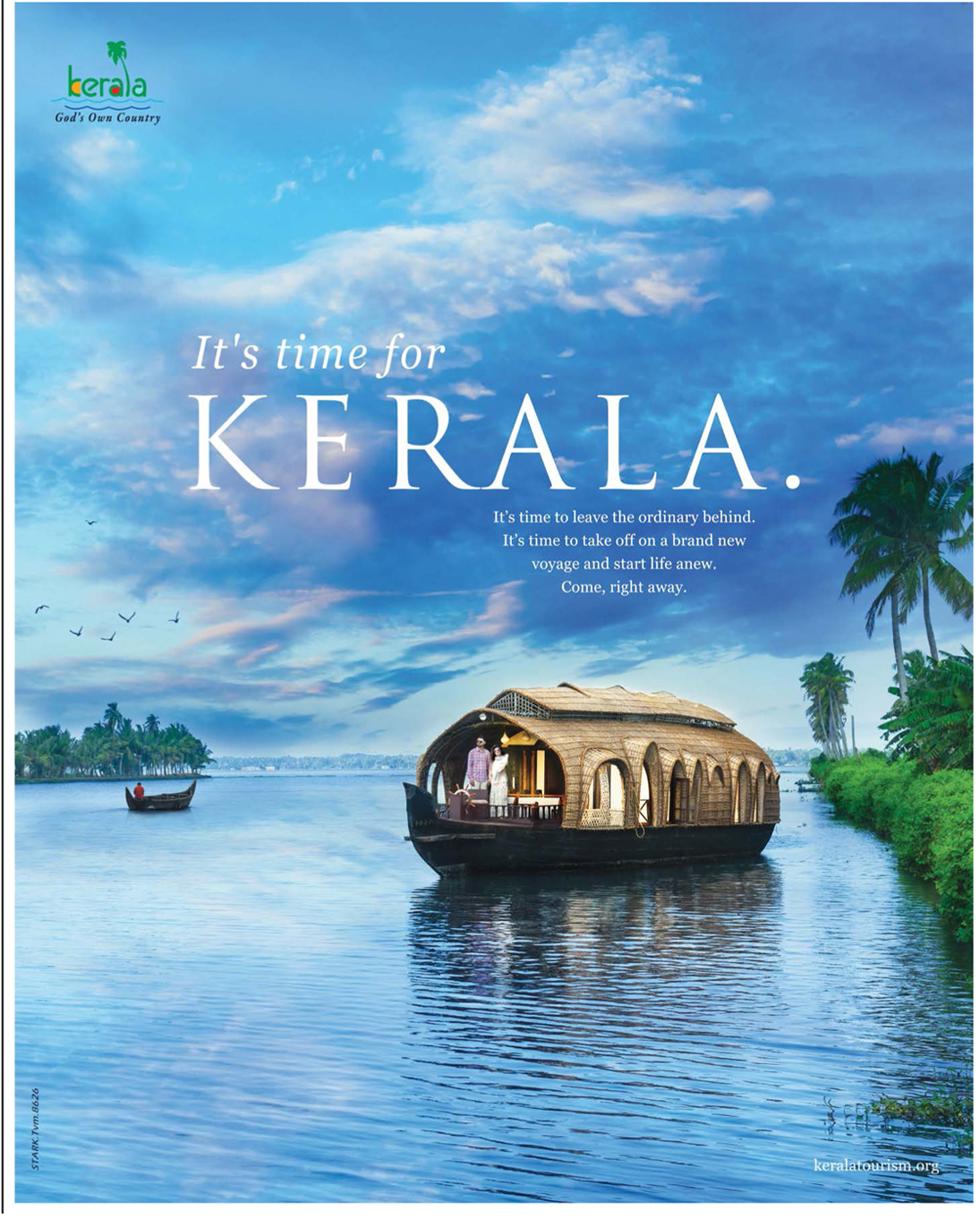 kerala tourism advertisement word