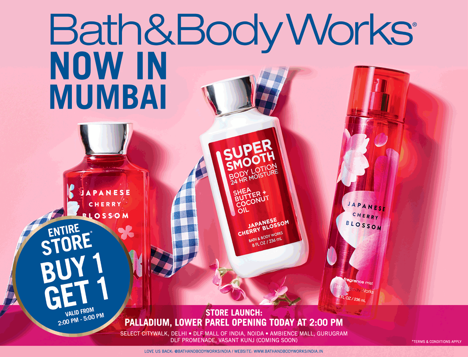 Bath And Body Works Now In Mumbai Store Launch Ad Advert Gallery
