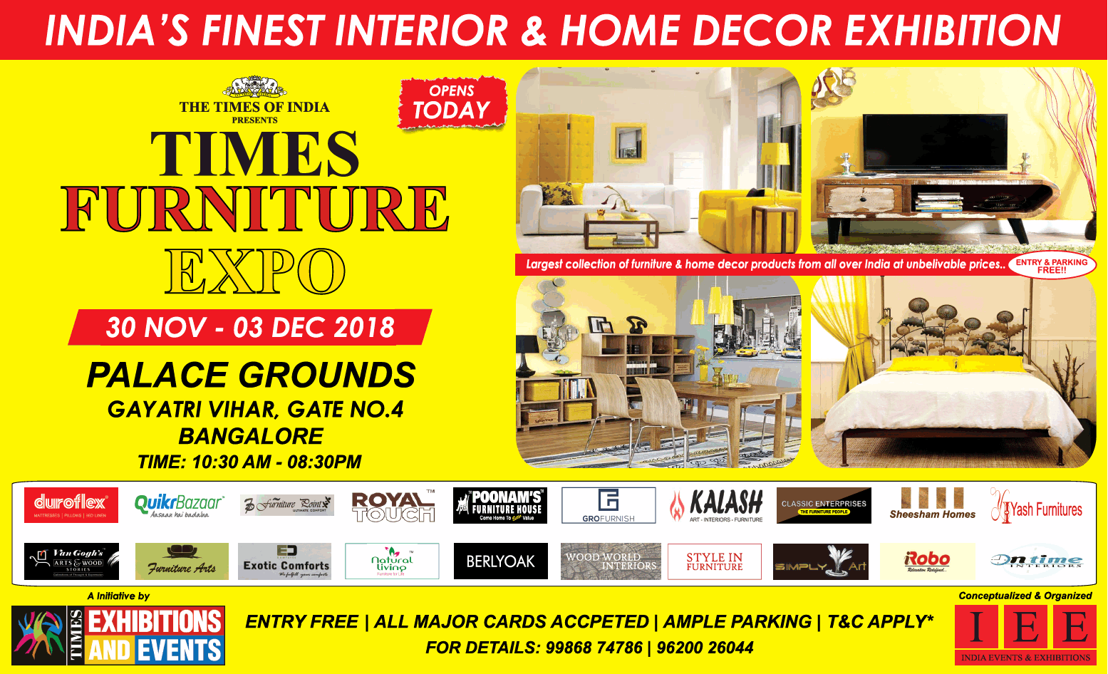 Times Furniture Expo Indias Finest Interior And Home Decor
